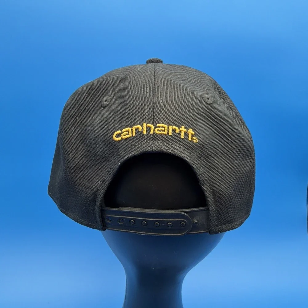 Carhartt Ashland Cap Adjustable Snapback Authentic Canvas Hat Flat Brim Fast Dry